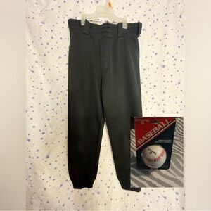 Little League Rawlings NWT baseball & XL Youth Rawlings black baseball bottoms